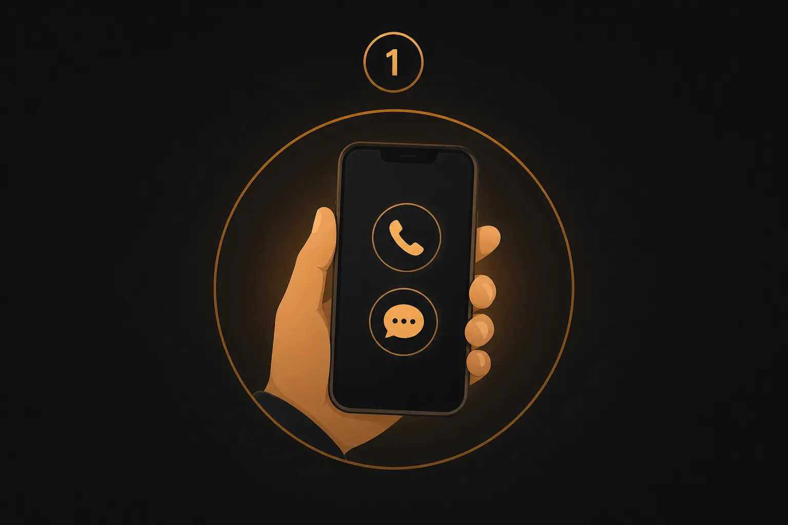 Telefon ile hızlı iletişim